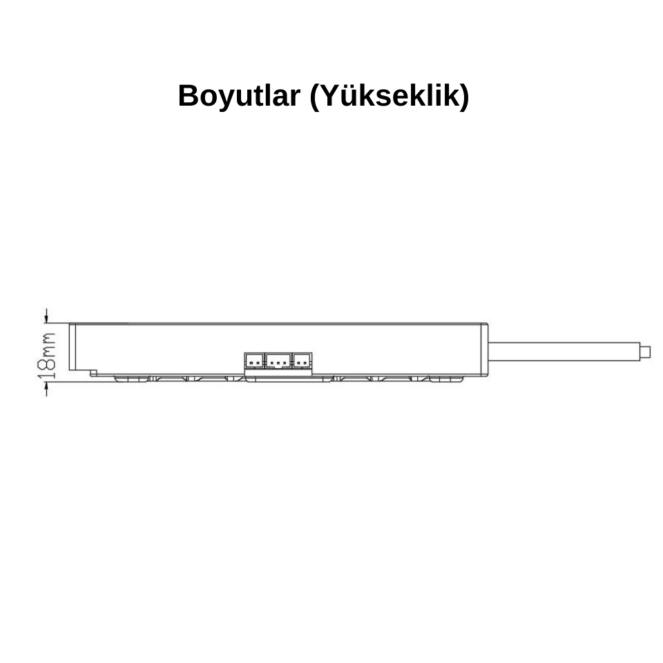 Daly BMS Batarya Yönetim Sistemi LiFePO4 16S 48V 50A