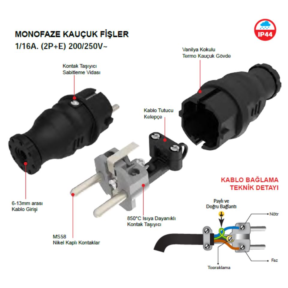 Elektrikli Araç İçin 220V / 16A Dönüştürücü